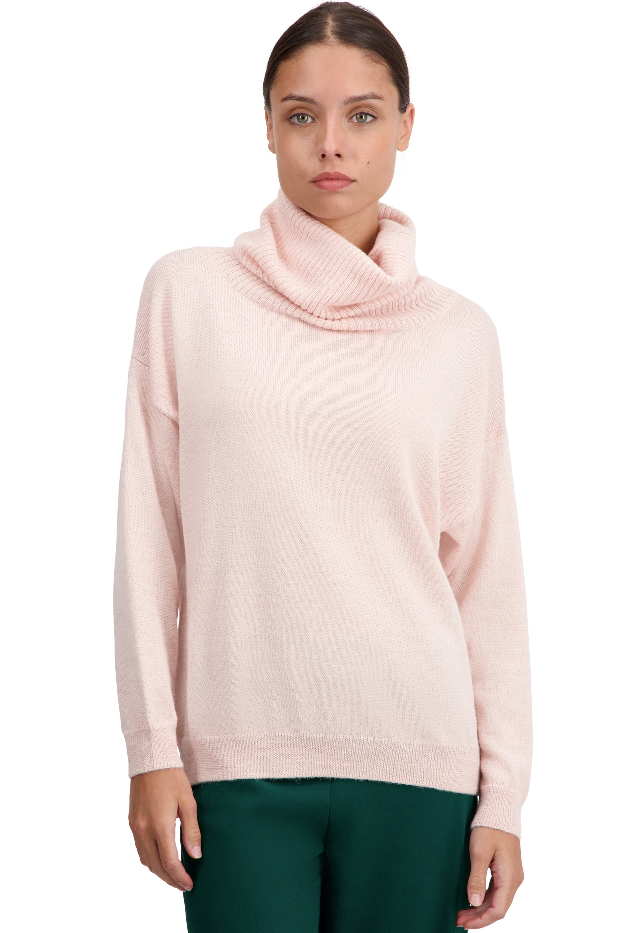 Baby Alpaga pull alpaga baby alpaga femme tanis petal pink l